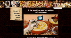 Desktop Screenshot of makehummusnotwar.com